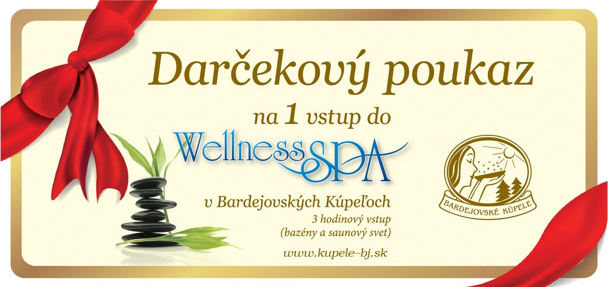 Vstupy do WELLNESS SPA